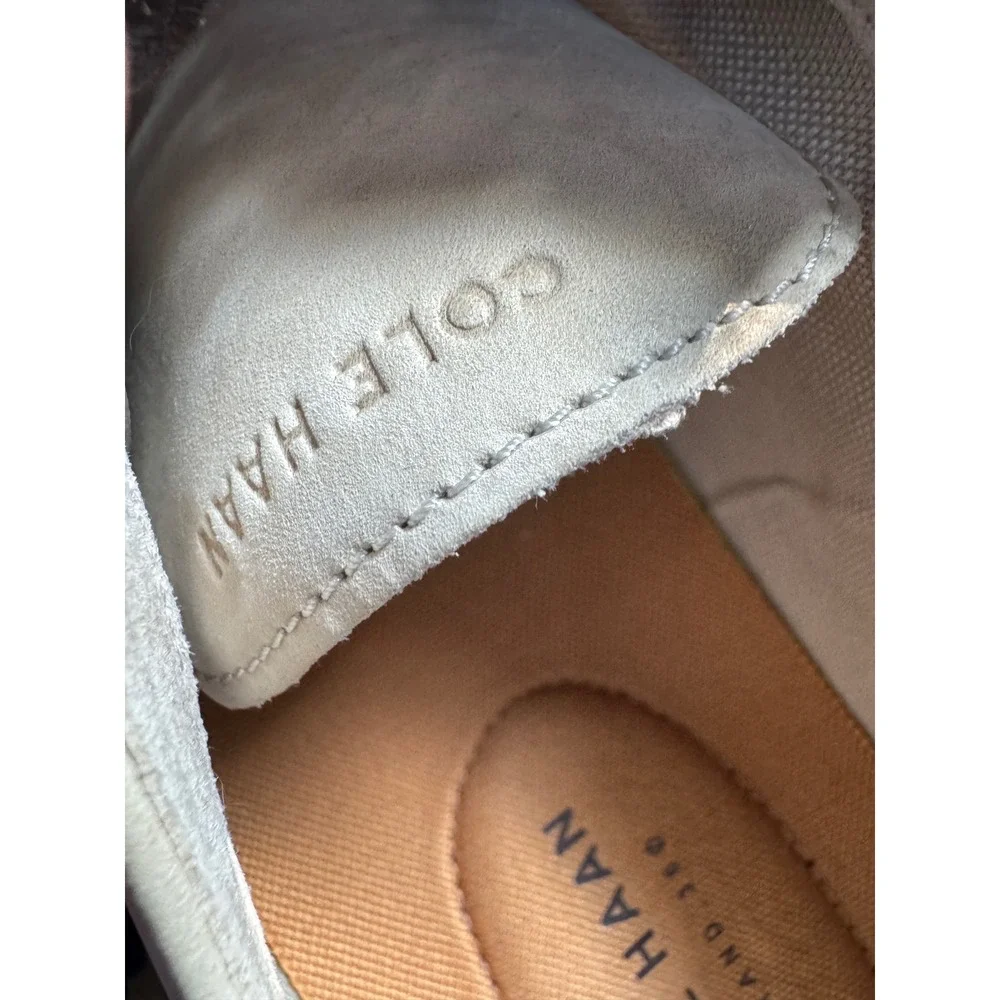 Cole Hann Men Mocassins SAWYER PLAIN OXFORD MORTAR‎ NUBUCK MEN'S 11.5